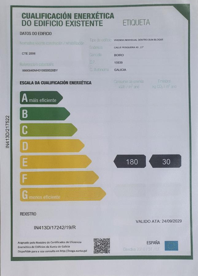 Acogedor Apartamento En Boiro Zewnętrze zdjęcie